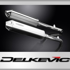 Honda VTR1000 SP2 2002-2010 420mm Tri-Oval Stainless Exhaust Silencer Can Kit