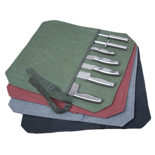 Chefs canvas knife wallet - canvas,