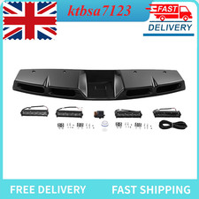 Gloss Black Front 4 Light Roof