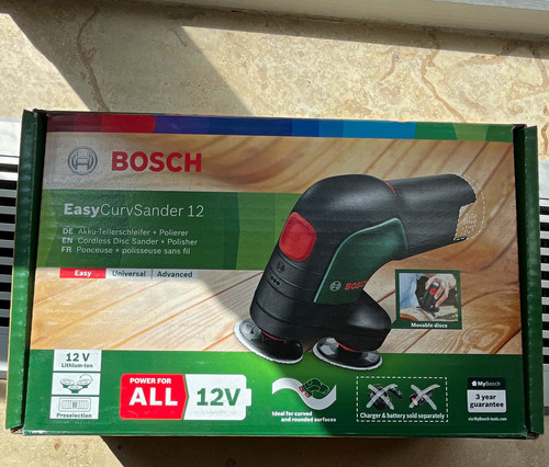 Bosch easycurvsander 12v - easycurvsander, 12