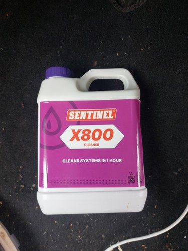 Sentinel x800 heating cleaner - heating,