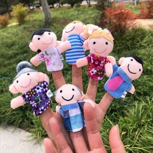 6pcs finger puppets - finger,