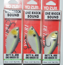 3 lures yo zuri rattl'n vibe