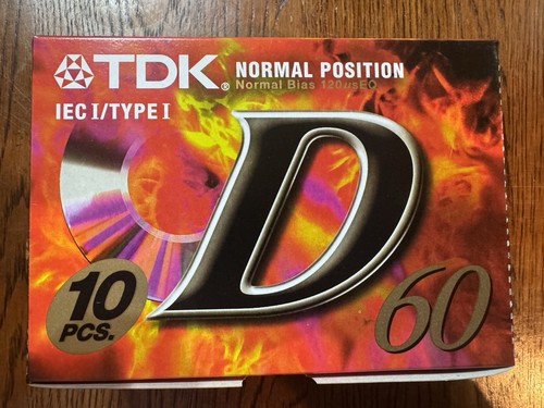 Tdk 60eb cassette tape pack - tdk,