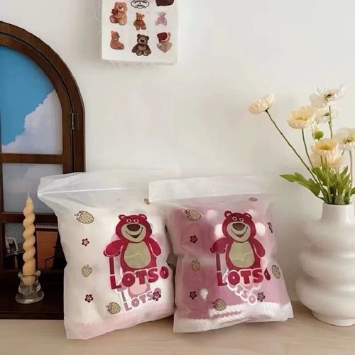 Lotso strawberry bear towel - strawberry,