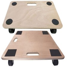 Dolly Trolley Heavy Duty Platform Roller Moving Furniture Appliances Plywood