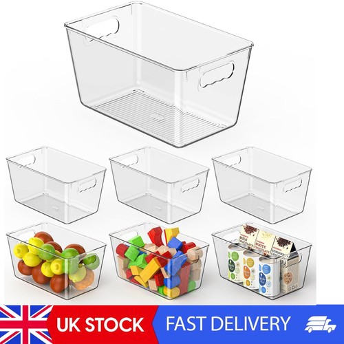 Pack clear plastic storage - 6,