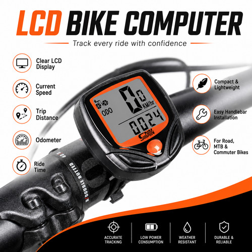 Premium lcd digital bike - premium,