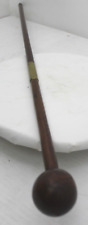 Late 19th Century South African Zulu Knobkerrie Converted Walking Stick