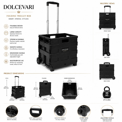 Folding boot cart - folding,