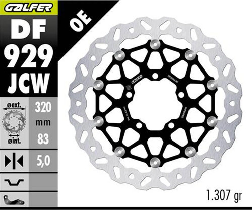 Galfer front brake disc - galfer,