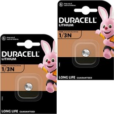 2 X DURACELL 1/3N Lithium 3V