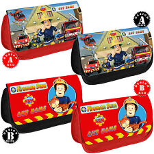 FIREMAN SAM Personalised Pencil Case School Nursery Kids Gift add Children Name