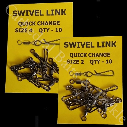 Quick change swivels link sea - link,