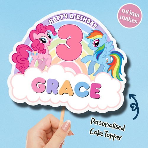 Little pony cake - little, topper