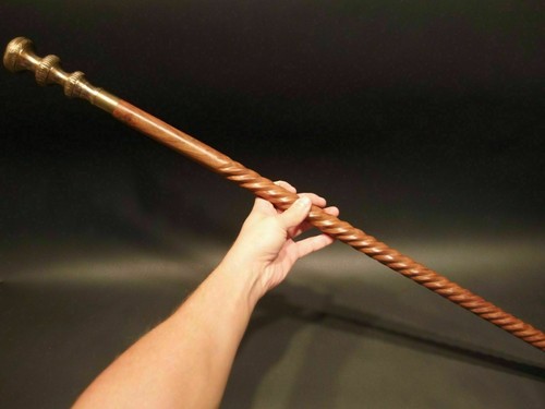 Solid brass victorian handle - ,