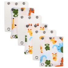  6 Pcs Baby Vests Newborn Body Suit Bodysuit Extender for Cotton Jumpsuits