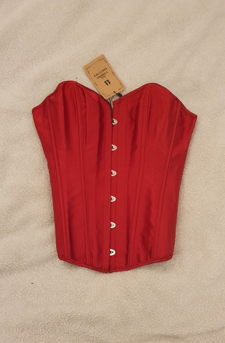 Red corset hook - hook, &