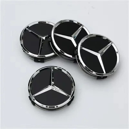 Black mercedes benz - mercedes, 75mm