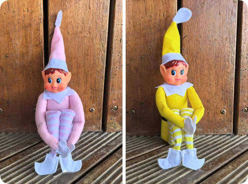 Hot elf doll xmas - hot, plush