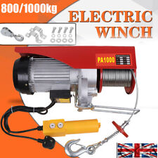 Winches Electric Hoist 800-1000Kg 240v Gantry Crane Lifting for Workshop Garage