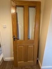 Solid Oak Veneer Internal Door