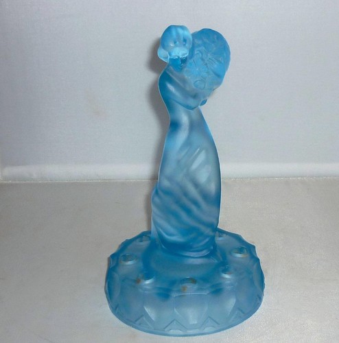 Stunning vintage art deco blue - stunning,