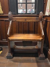 Beautiful Antique Church Pew
