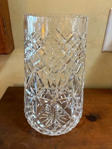 Edinburgh crystal vase clear - edinburgh,
