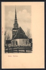 Mora, Kyrkan, Postcard 