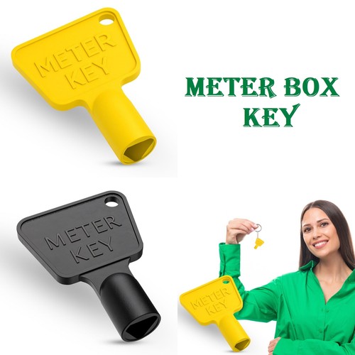 Gas meter box key utility - key,