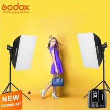 2x Godox SK300II Studio Strobe