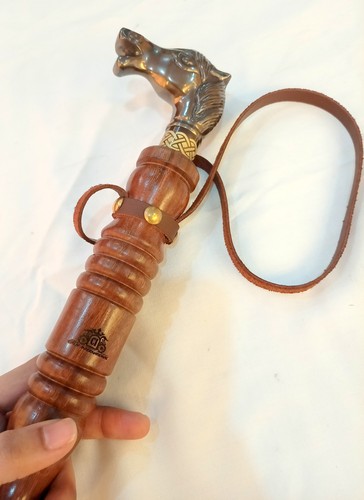 Solid brass shoe horn long - brass,