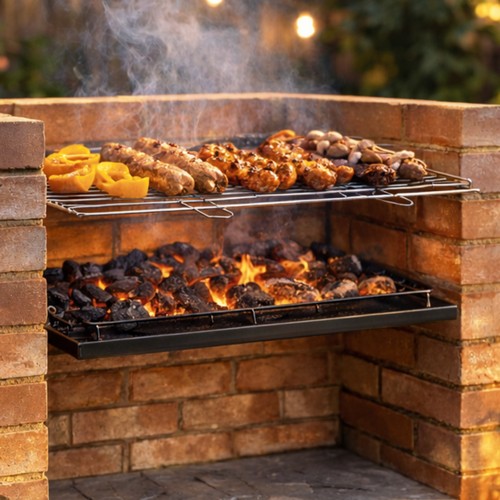 Bbq grill tray - set, diy
