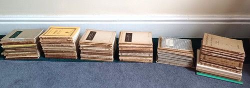 100 vintage pocket scores - , (lot