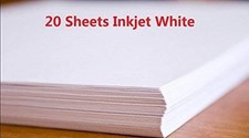 20 Sheets A4 Inkjet Water
