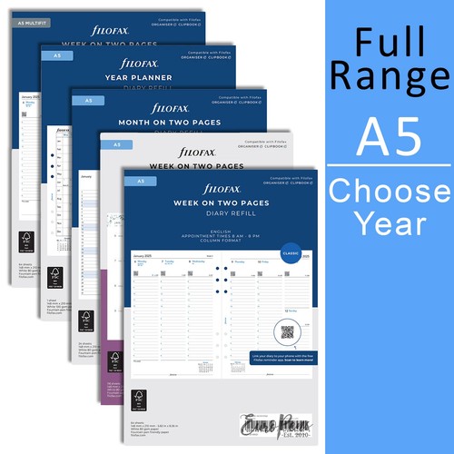 Filofax diary refills - filofax,