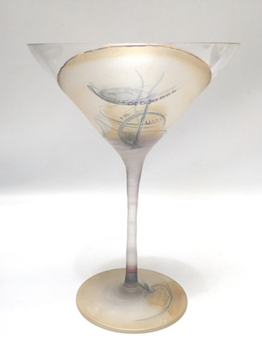 Artisan frosted art martini - frosted,