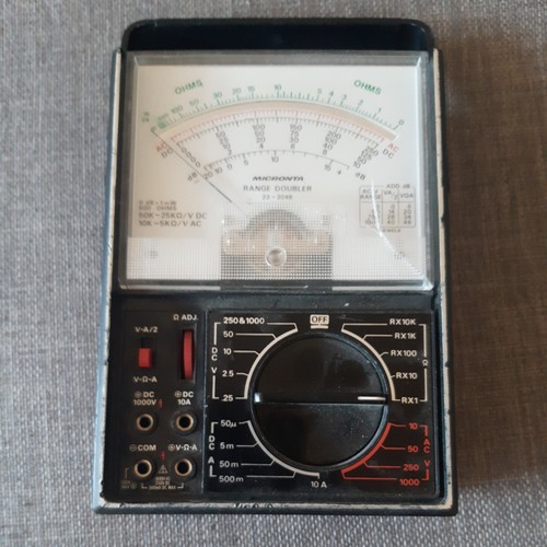 Micronta multimeter - micronta,