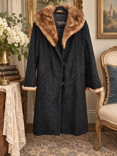 Vintage nigbor furs black - vintage,
