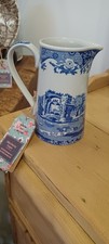 Blue Italian Spode Jug /