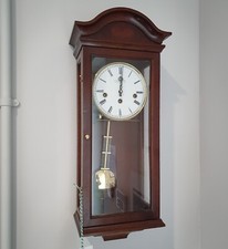 Comitti Mahogany Wall Clock