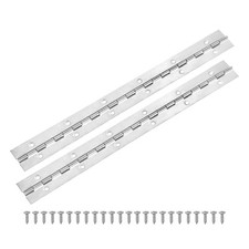 2-Pack Silver Continuous Piano