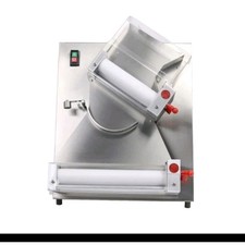 Commercial Pizza Dough Sheet Roller Machine Stainless Steel Adjustable Thickness