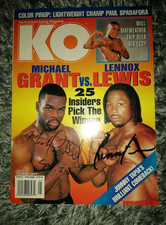 LENNOX LEWIS & MICHAEL GRANT