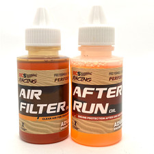 Nitro RC Air Filter Oil & After, Run Oil set formulated for Nitro Engines 59 ml