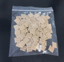 100 x TT Gauge (1:120) Scale Wooden Pallets Model Railway Scenery
