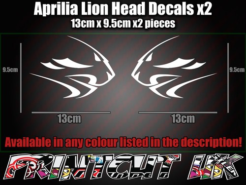 Aprilia factory lion - factory, head