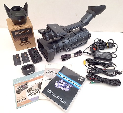 Sony hdr fx1e semi - sony,