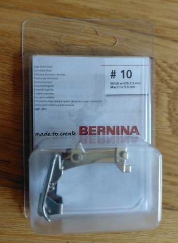 Bernina edge stitch - stitch, foot